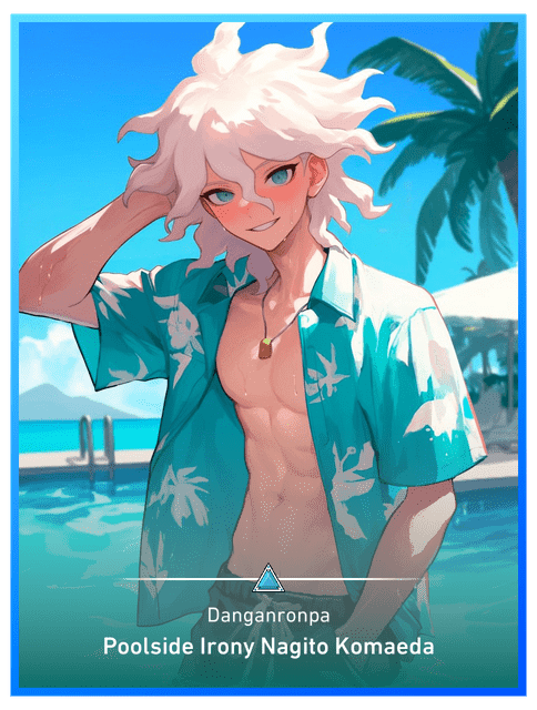 Poolside Irony Nagito Komaeda