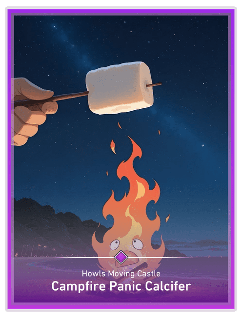 Campfire Panic Calcifer