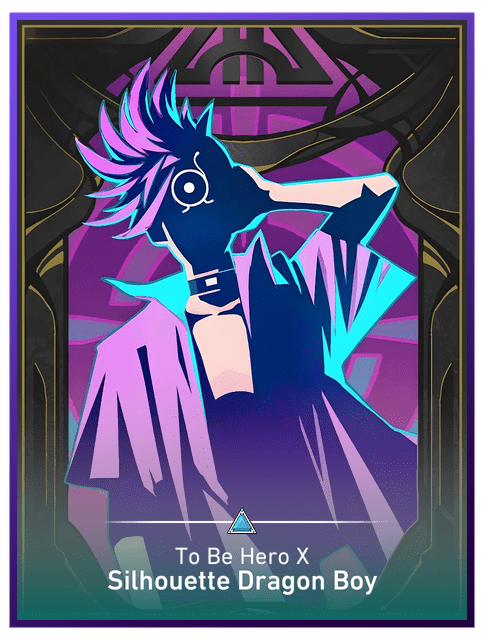 Silhouette Dragon Boy