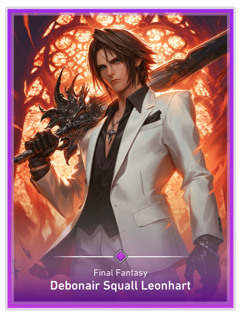 Debonair Squall Leonhart