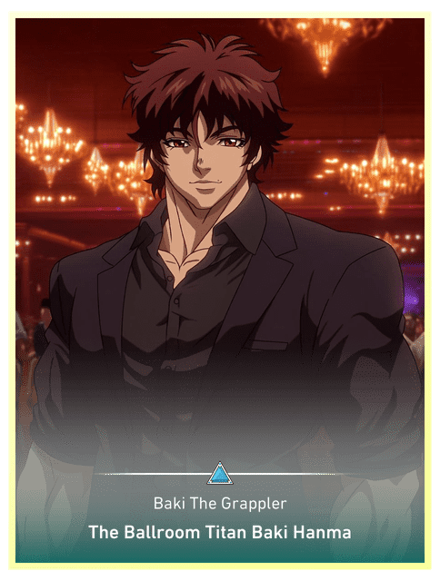 The Ballroom Titan Baki Hanma