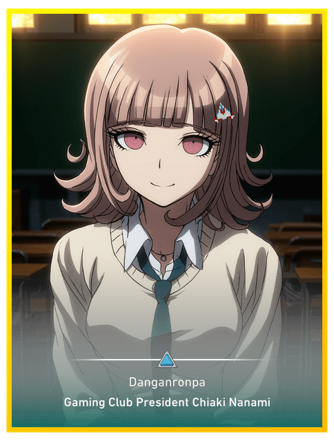 Gaming Club President Chiaki Nanami
