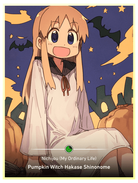 Pumpkin Witch Hakase Shinonome