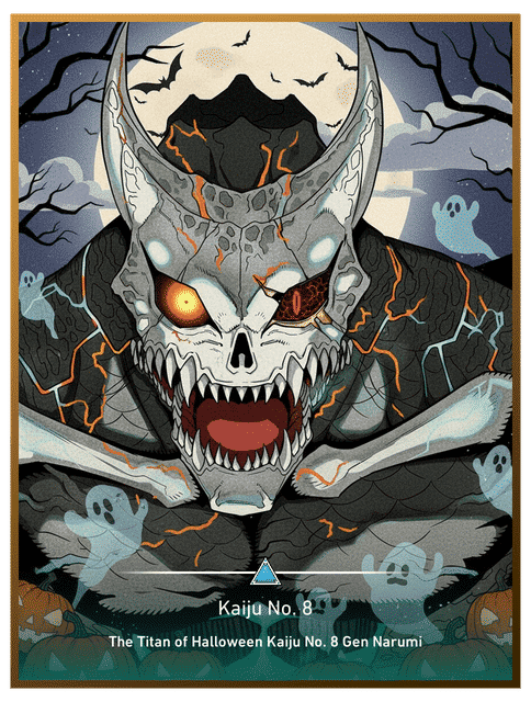 The Titan of Halloween Kaiju No. 8 Hibino Kafka