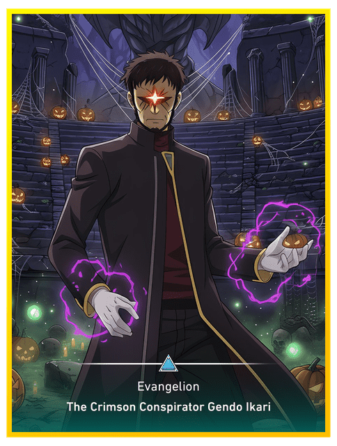 The Crimson Conspirator Gendo Ikari
