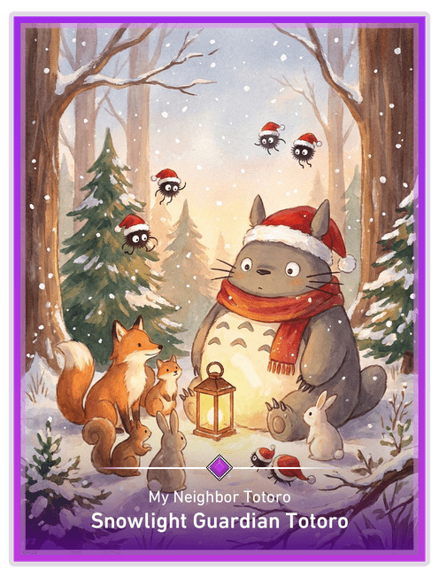 Snowlight Guardian Totoro