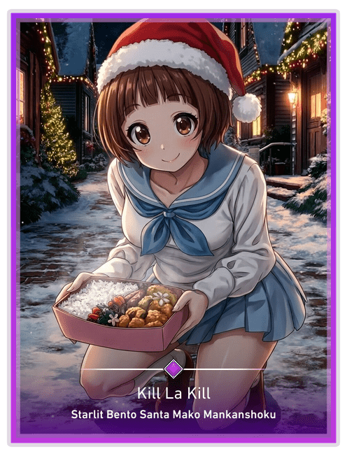 Starlit Bento Santa Mako Mankanshoku