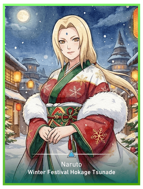 Winter Festival Hokage Tsunade