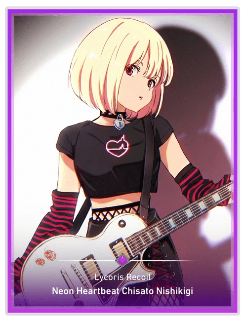 Neon Heartbeat Chisato Nishikigi