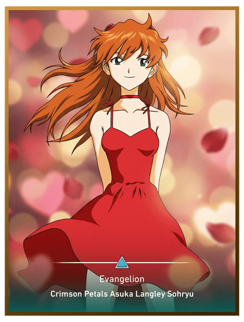 Crimson Petals Asuka Langley Sohryu