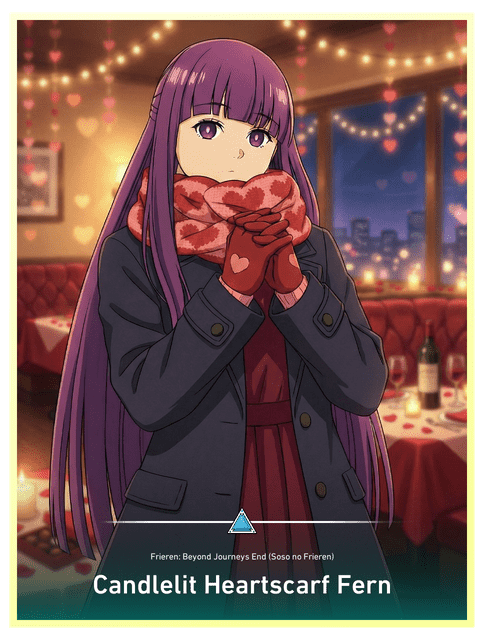 Candlelit Heartscarf Fern
