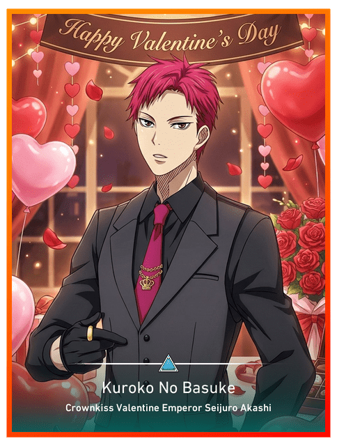 Crownkiss Valentine Emperor Seijuro Akashi