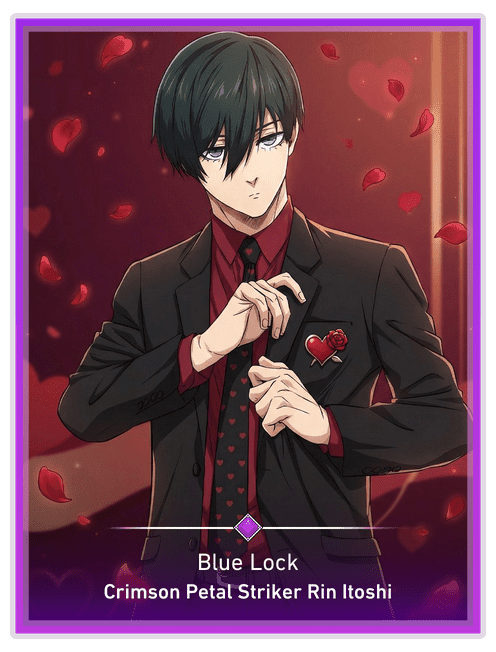 Crimson Petal Striker Rin Itoshi