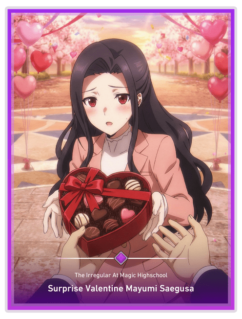 Surprise Valentine Mayumi Saegusa