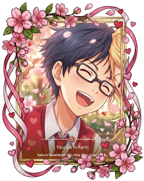 Sakura Sweetheart Valentine Date Kosei Arima