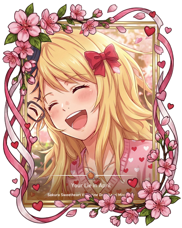 Sakura Sweetheart Valentine Date Kaori Miyazono