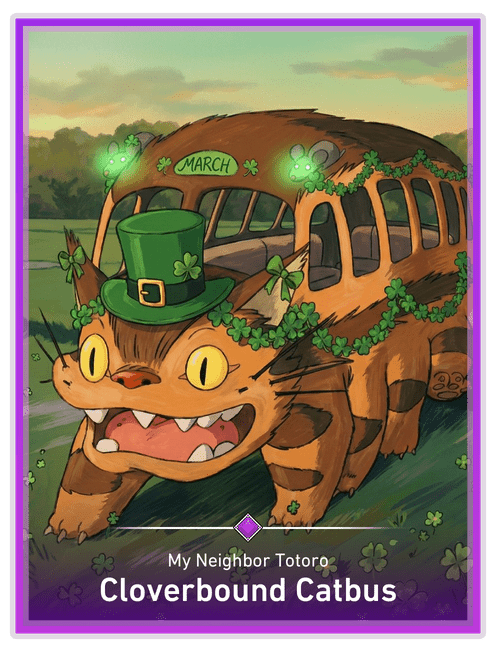 Cloverbound Catbus