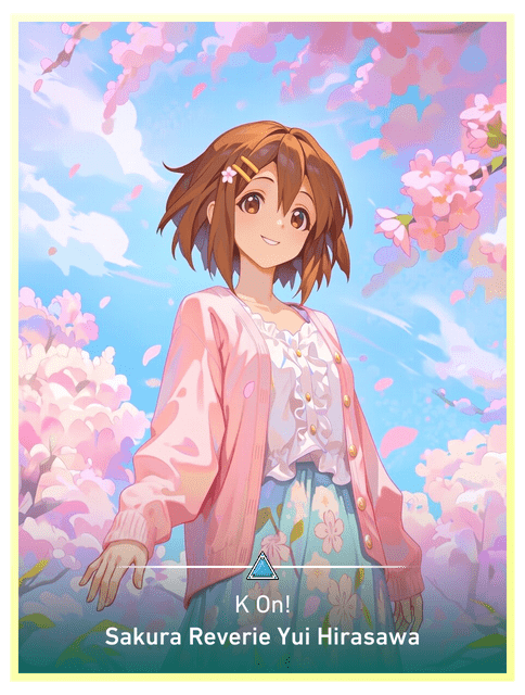 Sakura Reverie Yui Hirasawa