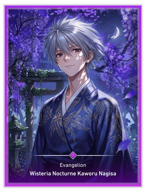Wisteria Nocturne Kaworu Nagisa