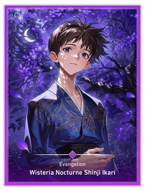 Wisteria Nocturne Shinji Ikari