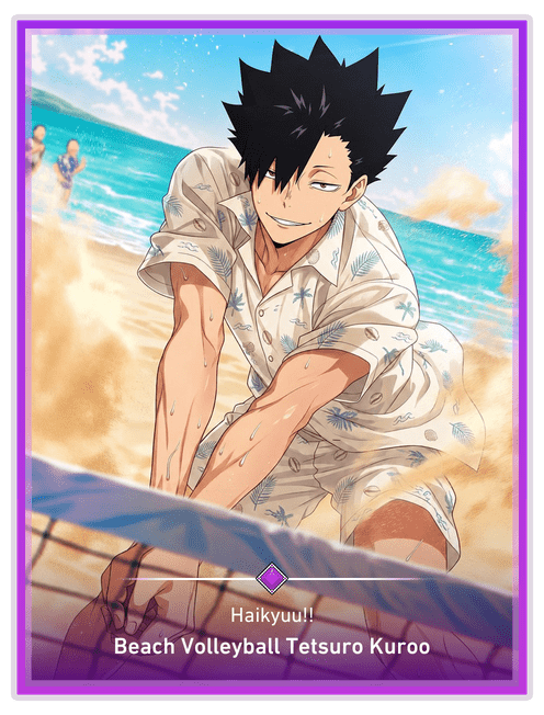 Beach Volleyball Tetsuro Kuroo