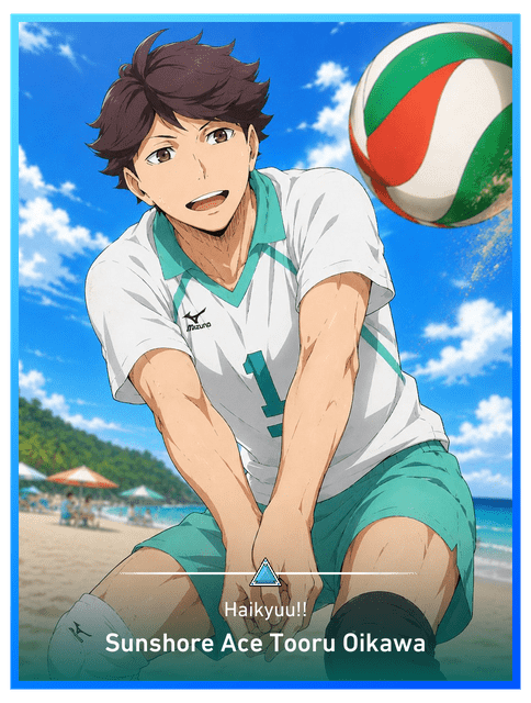 Sunshore Ace Tooru Oikawa