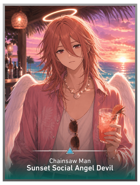 Sunset Social Angel Devil