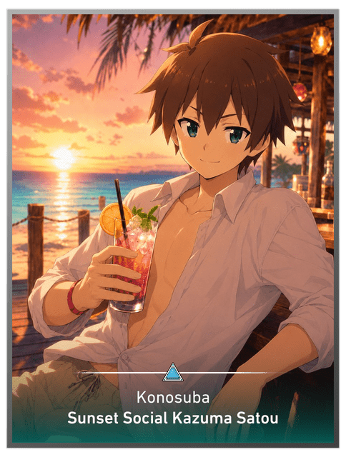 Sunset Social Kazuma Satou
