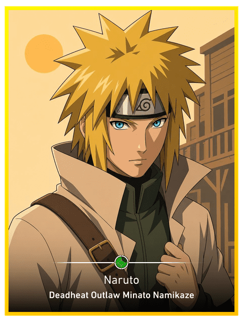 Deadheat Outlaw Minato Namikaze