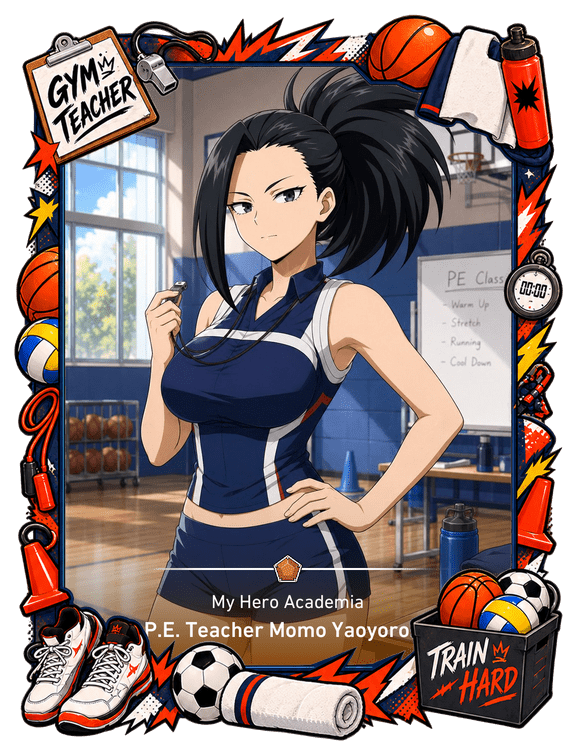 P.E. Teacher Momo Yaoyorozu