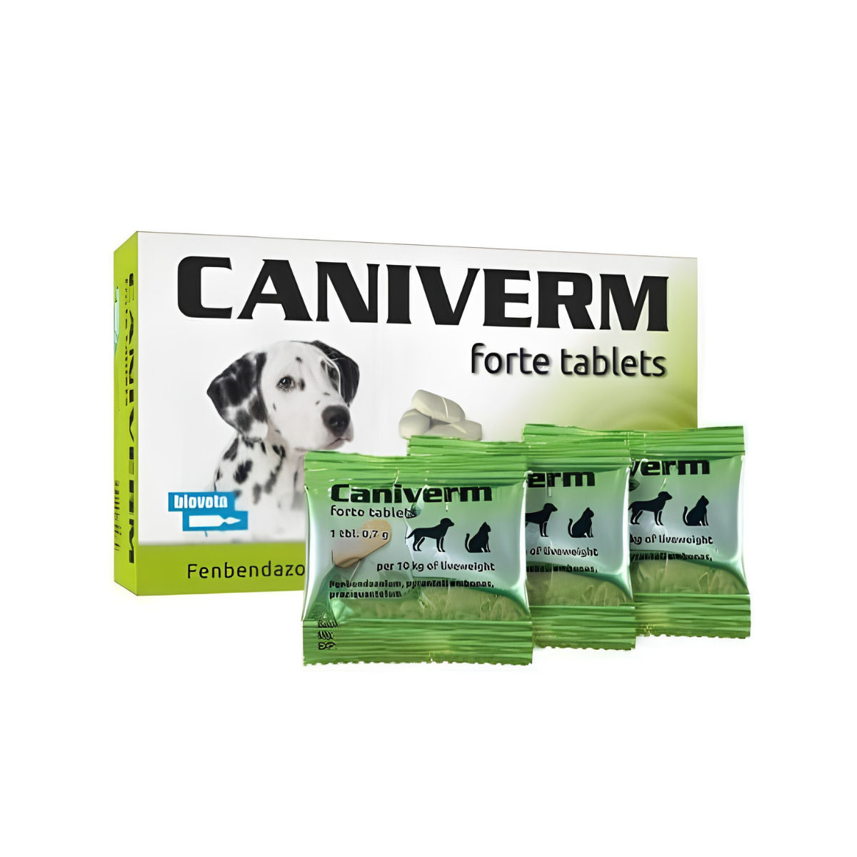 Caniverm Deworming Tablet for Cats & Dogs