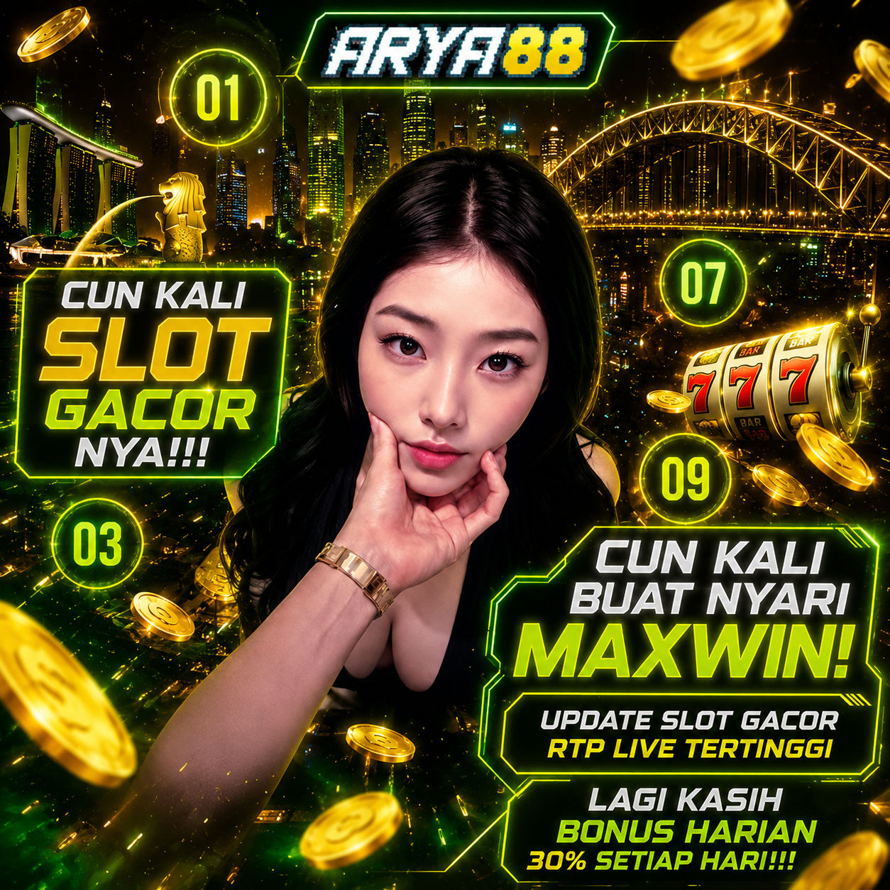 ARYA88 | Situs Slot88 Resmi, Slot Gacor Hari Ini & Deposit QRIS 24 Jam
