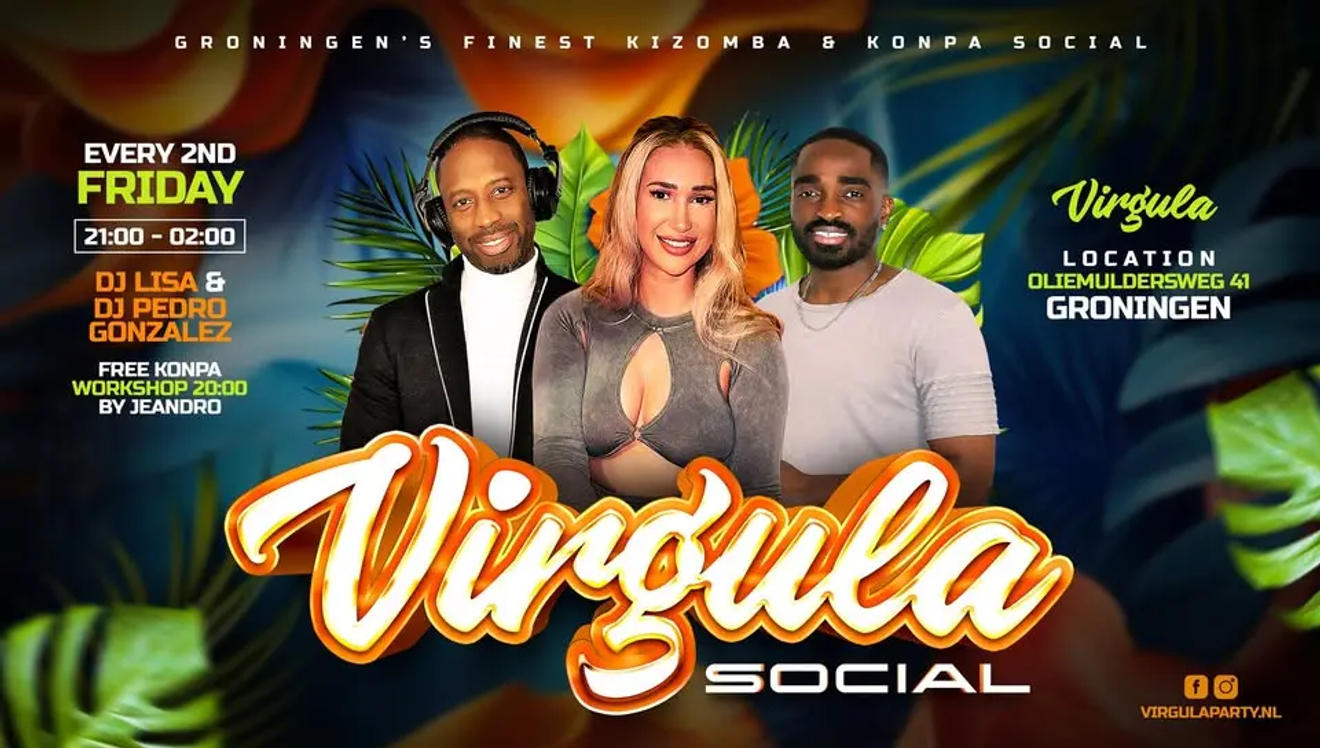 Poster van Virgula social
