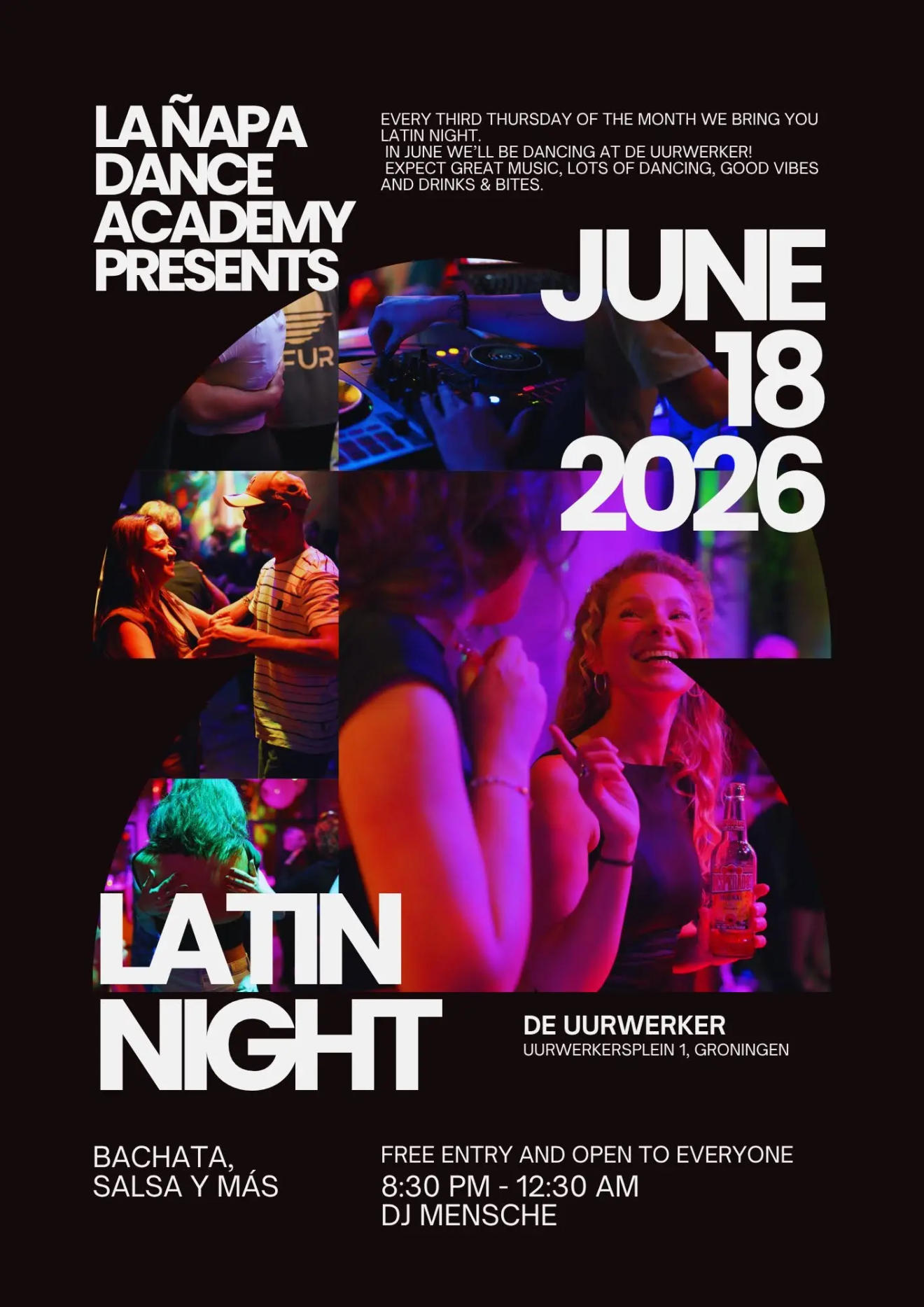 Poster van Latin Night