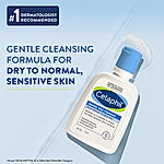 Cetaphil Gentle Skin Cleanser 125 ML | Dermat recommended for Dry to Normal sensitive skin 