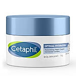 Cetaphil Optimal Hydration Replenishing Night Cream 50g | Lightweight & Overnight Hydration | Hyaluronic Acid, Blue Daisy extract, Vitamin B5 | Dermatologist recommended for sensitive skin