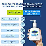 Cetaphil Hydrating Foaming Cream Cleanser 236 ml with Aloevera |  | Dermat Tested