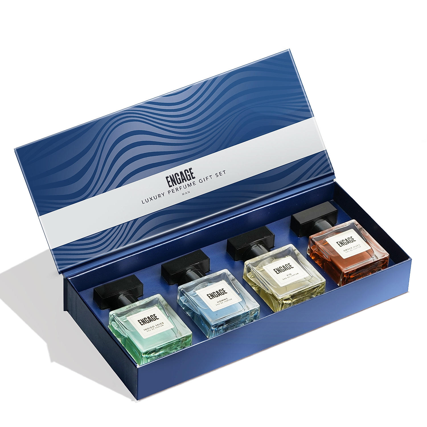 Engage Luxury Perfume Gift Pack for Men, Travel Sized, Assorted Pack