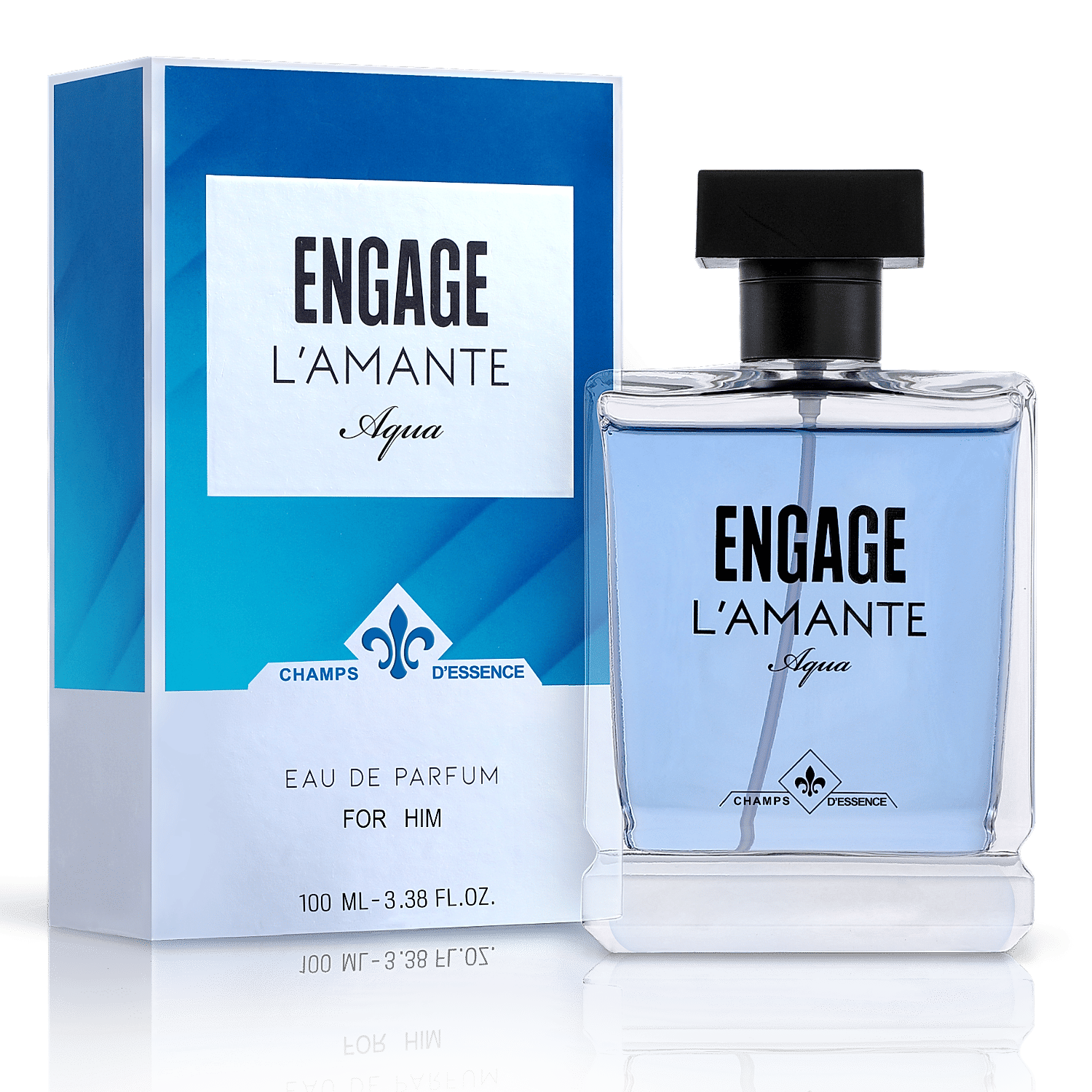 Buy Engage L'amante Aqua Perfume for Men, 100 ml Online at Engage