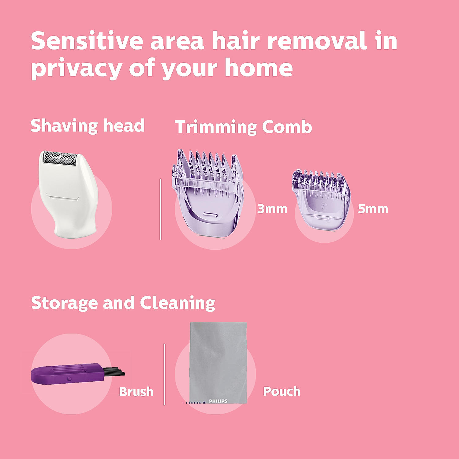 Buy Philips Bikini Trimmer, BRT383/15 Online at Philips