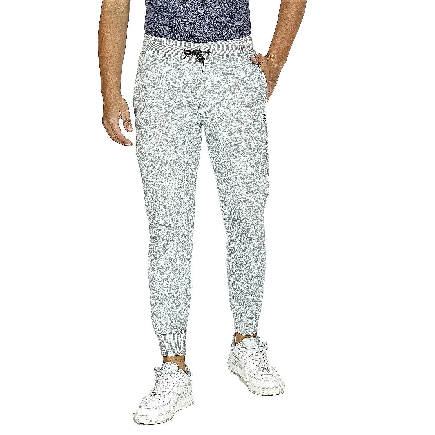 LAWMAN Solid Men Grey Track Pants