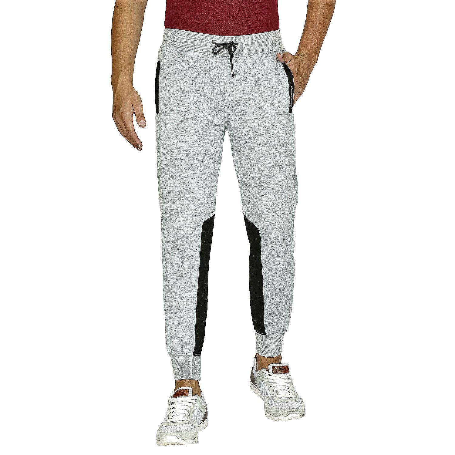 LAWMAN Solid Men Grey Track Pants