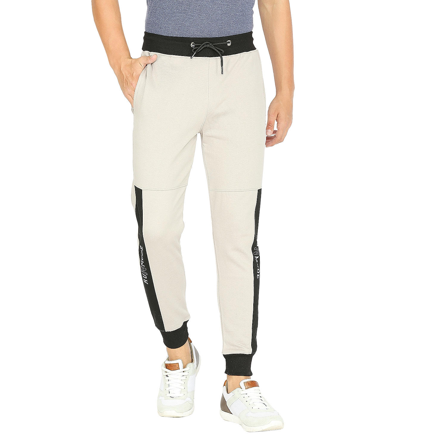 LAWMAN Solid Men Light Blue Track Pants