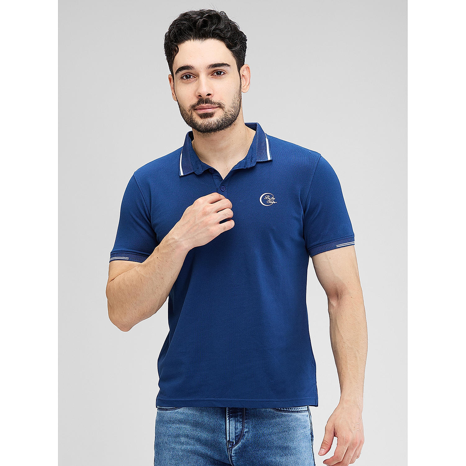Polo neck t shirts for men online hotsell