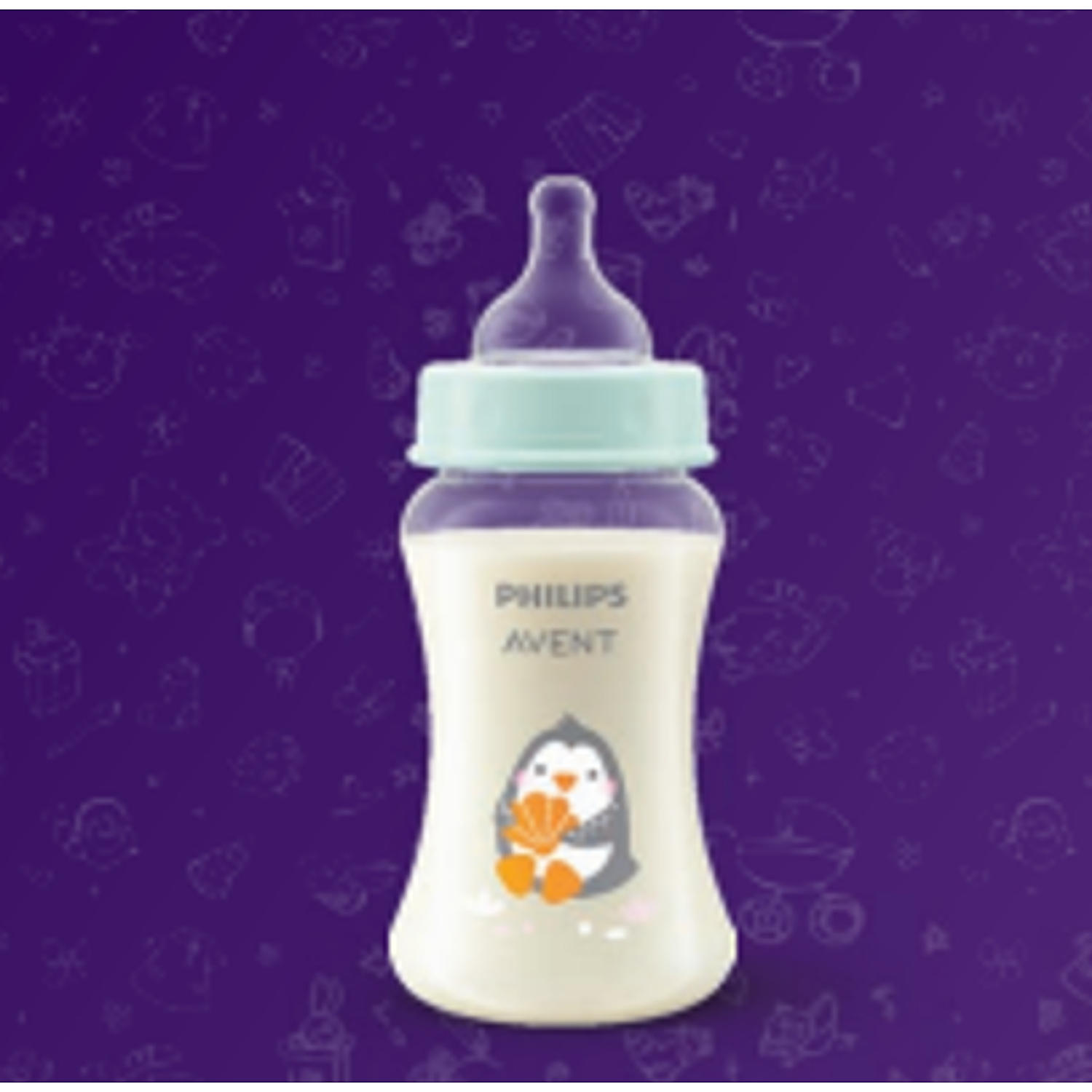 BPA　of　Recommended　Slow　for　Ideal　260ml　No　Avent　Grow　Worldwide　Free　Brand　SCF061/01　Bottle　by　Month+　Flow　Pack　Moms