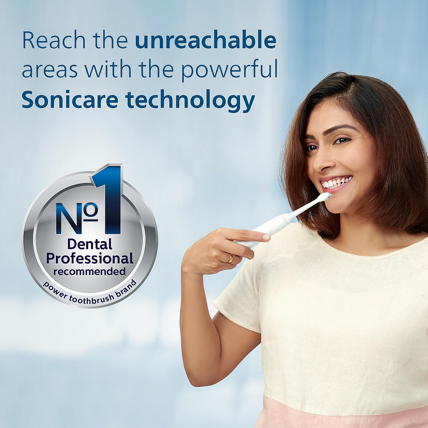 Sonicare Electric Toothbrush - | No 1 Dentist Recommended Sonic Toothbrush  | Ideal for Sensitive Gums | HX3641/11