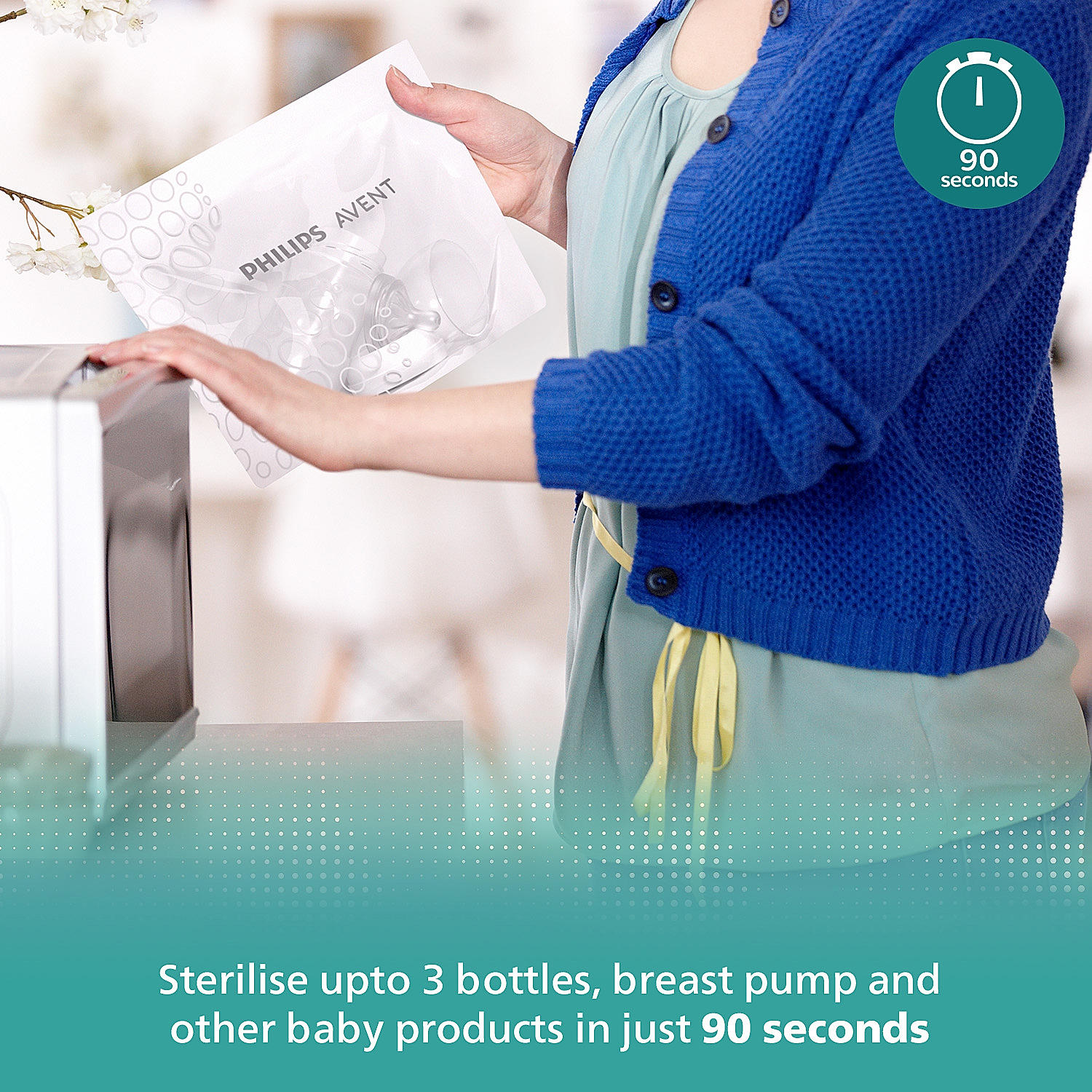 Sterilizing Bag, Microwave Philips Avent Buy SCF297/05 E-shop Online Philips at