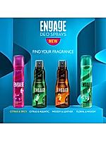 Engage Floral Zest Deodorant, For Women, Citrus & Floral Notes, Long-Lasting