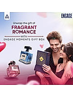 Engage Moments Luxury Perfume Gift for Men & Women, Long Lasting, Ideal Wedding Gift, Anniversary Gift, Fresh & Floral, Pack of 2