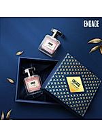 Engage Moments Luxury Perfume Gift for Women, Long Lasting, Birthday Gift, Fruity & Floral, Pack of 2